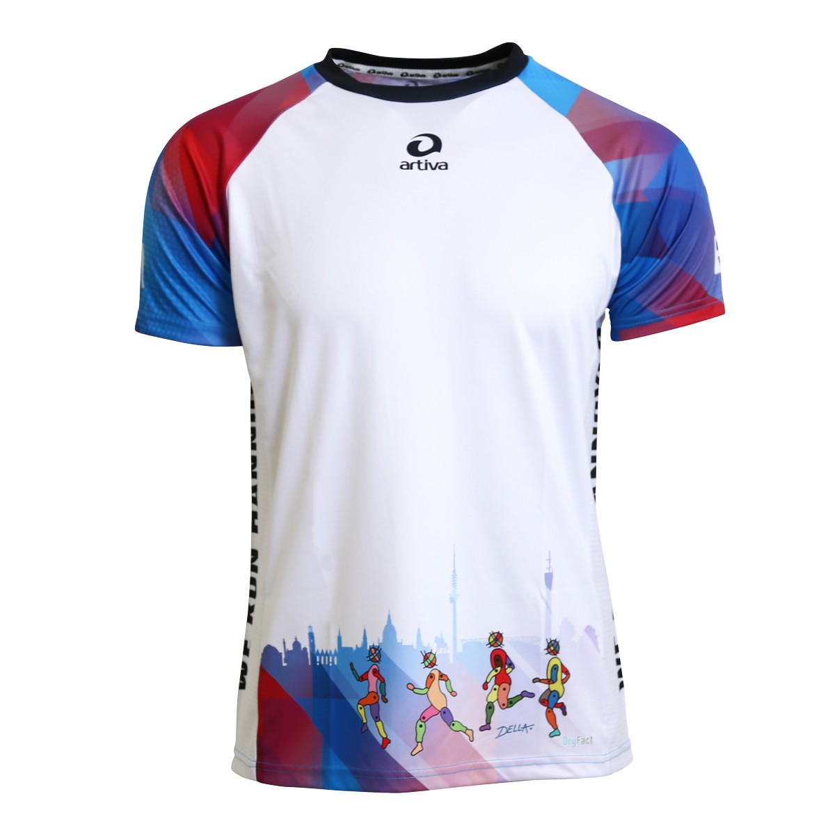 Personalisierbares Lauftrikot, Modell "CITY V-RUN Hannover", Männer