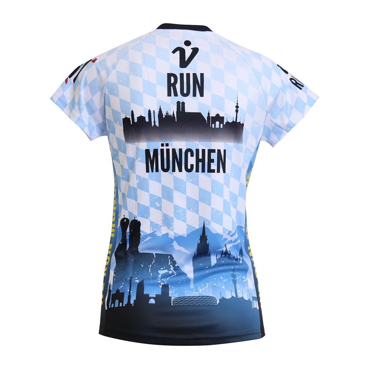 Personalisierbares Lauftrikot, Modell "CITY V-RUN München", Frauen