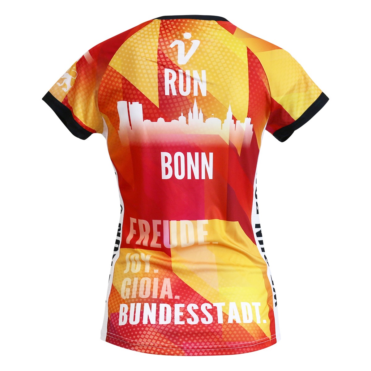 Personalisierbares Lauftrikot, Modell "CITY V-RUN Bonn", Frauen