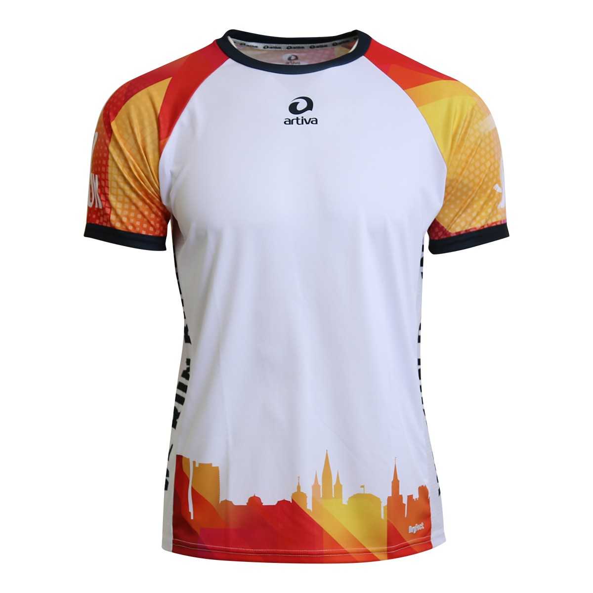 Personalisierbares Lauftrikot, Modell "CITY V-RUN Bonn", Männer