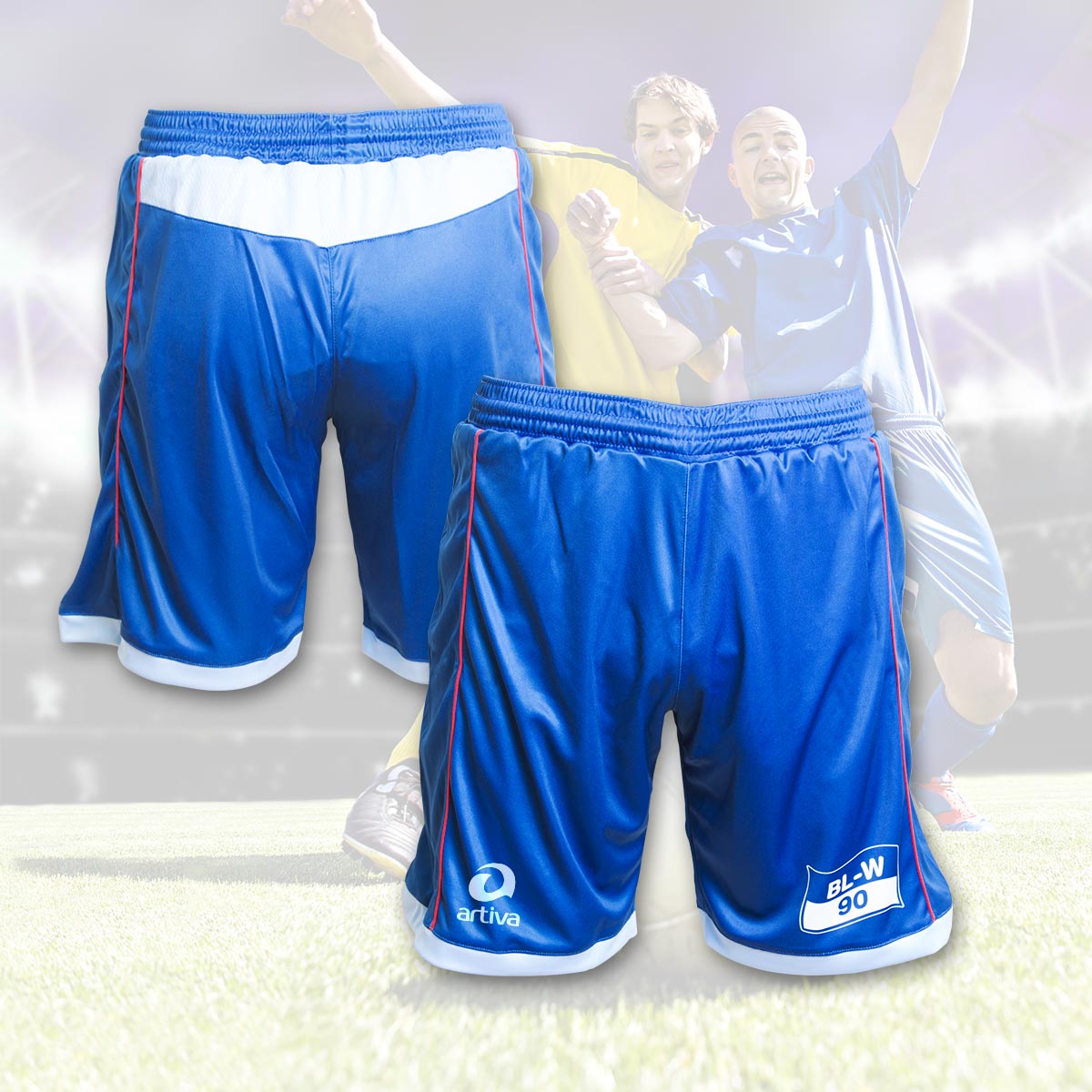 Individuelle Fußball-Shorts