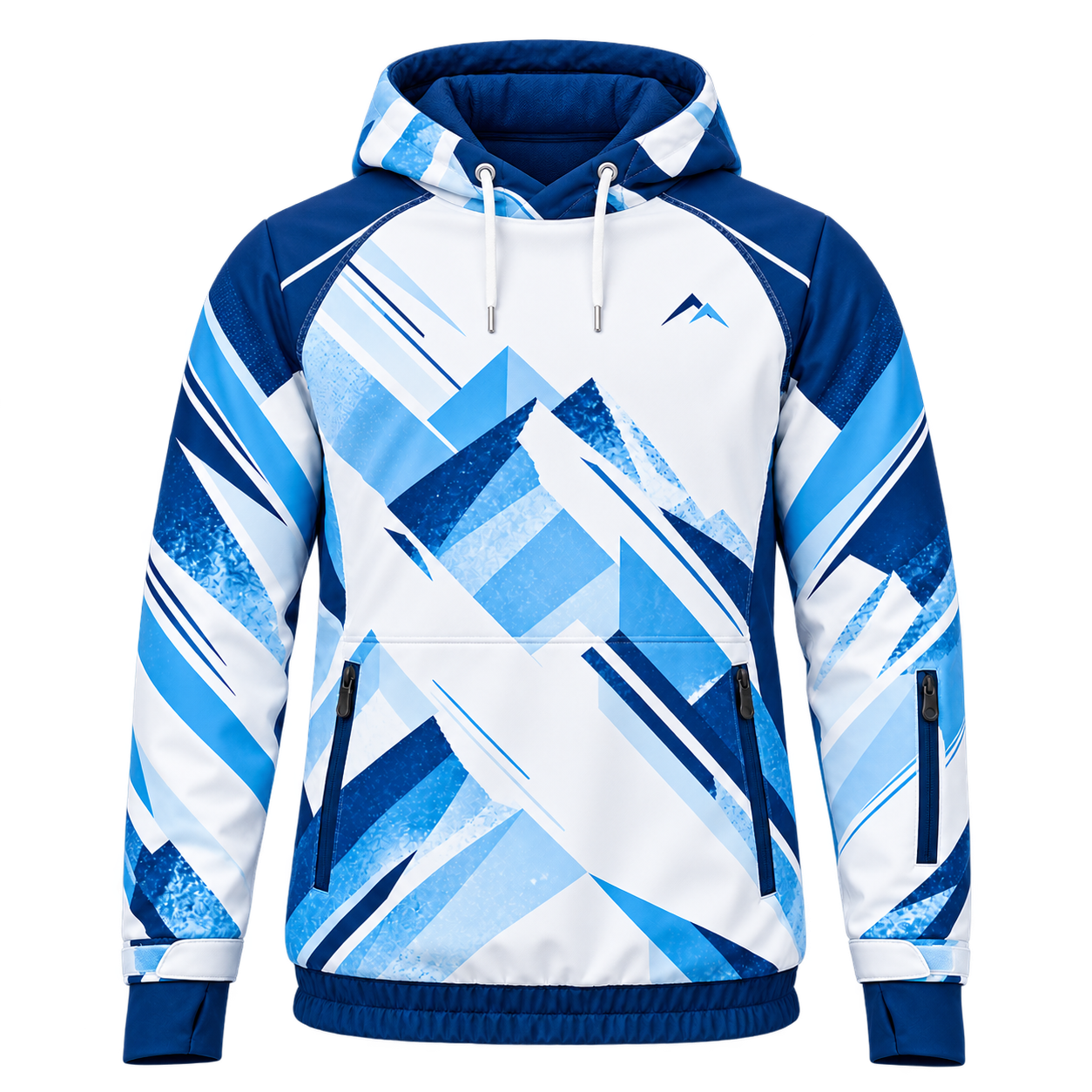 Generic custom ZERO WINTER HOODIE in the same collection design language